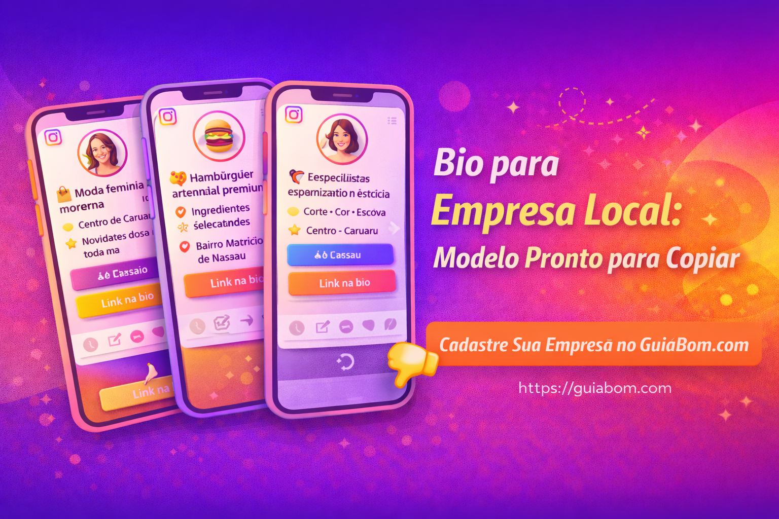 Bio para Empresa Local: Modelo Pronto para Copiar